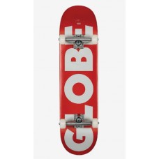 TABLA SKATE COMPLETA GLOBE GO FUBAR 8.25 ROJA BLANCA 